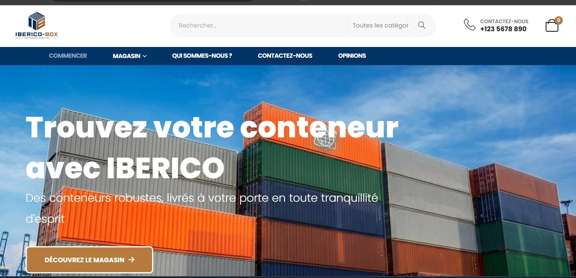 Capture du projet IBERICO-BOX